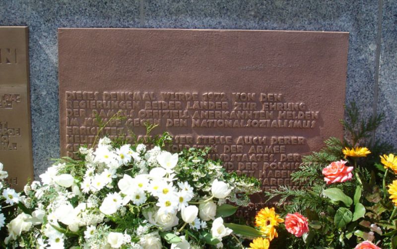 Memorial to Polish Soldiers and German Anti-Fascists in Berlin